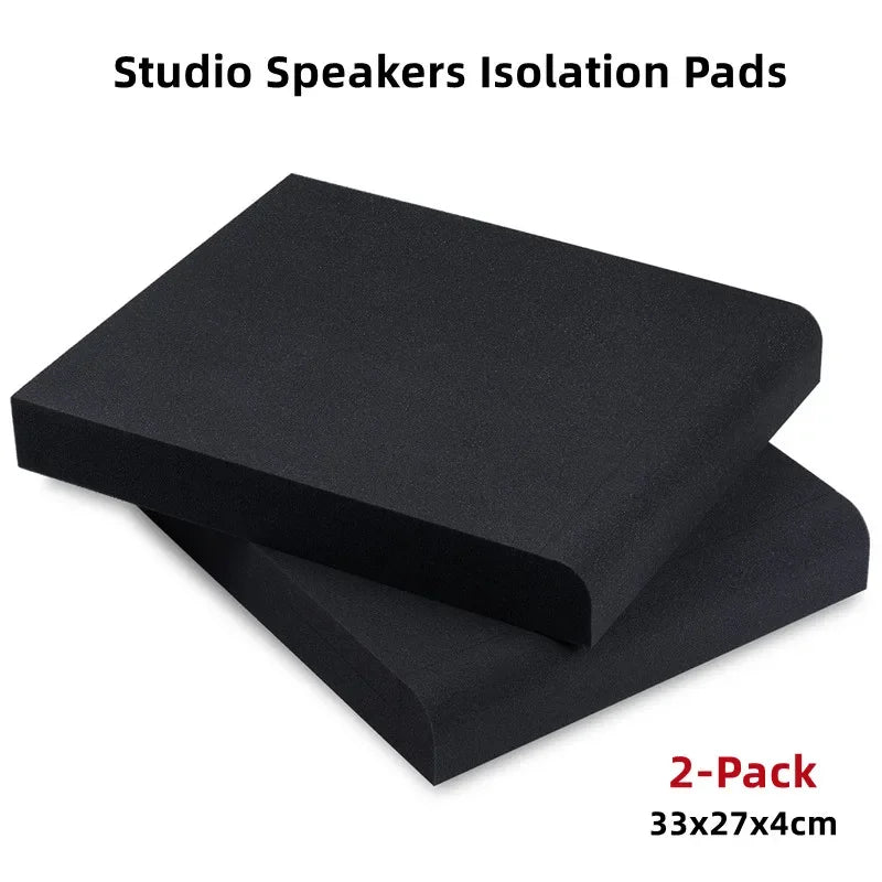 isolation_pad Studio Monitor Isolation Pads (33cm x 27cm, 2 pcs) Silencemaster