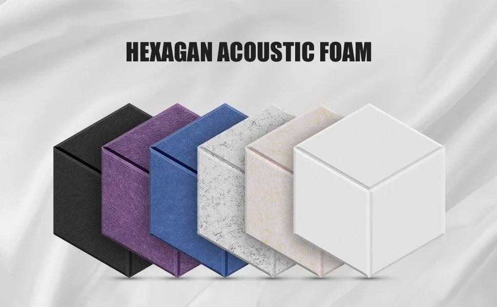 acoustic_panel wall_treatment Y-Cut Style Acoustic Panels (Set of 12) - Purple Silencemaster