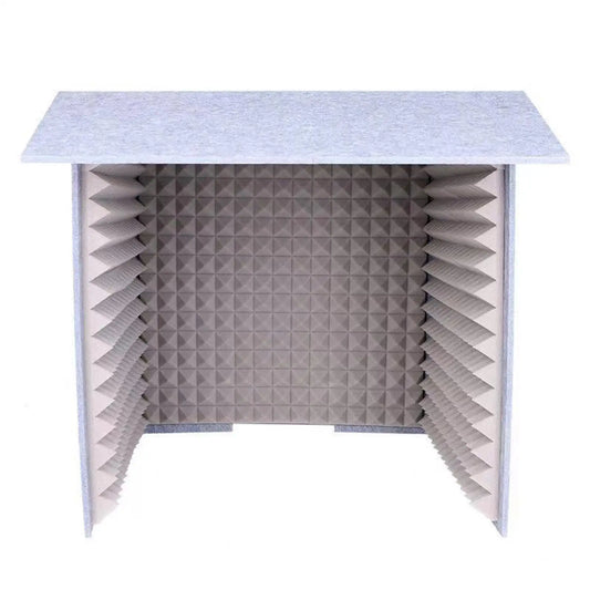 acoustic_foam Portable soundproof cubicles for Offices, Recording and Podcasts - Grey Silencemaster