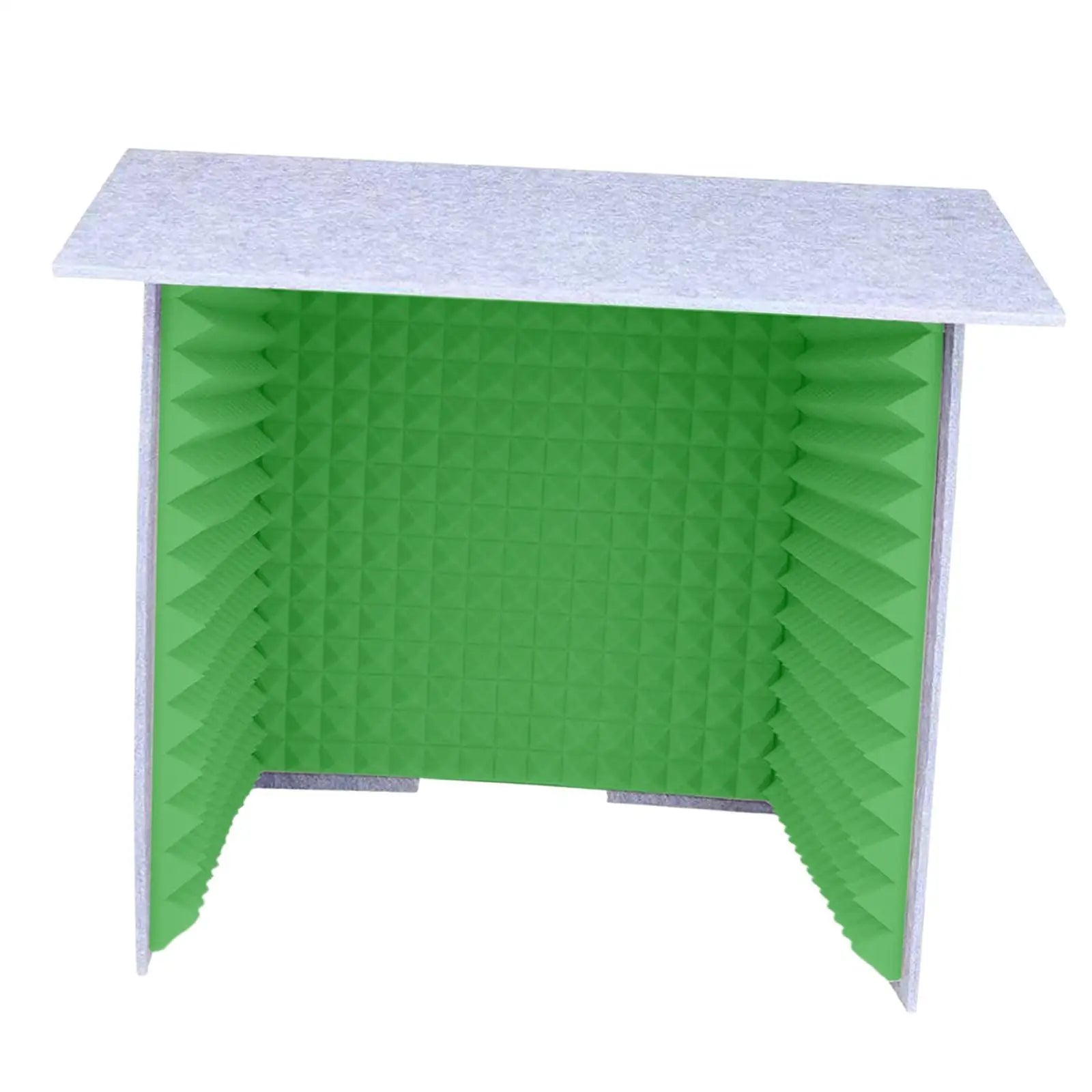 acoustic_foam Portable soundproof cubicles for Offices, Recording and Podcasts - Green Silencemaster