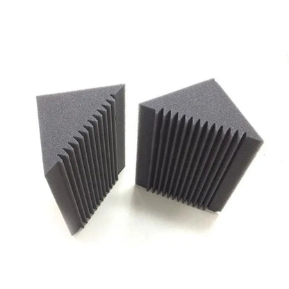 acoustic_foam bass_trap floor_treatment wall_treatment Acoustic Foam Bass Trap Foams (6 Pcs) Silencemaster